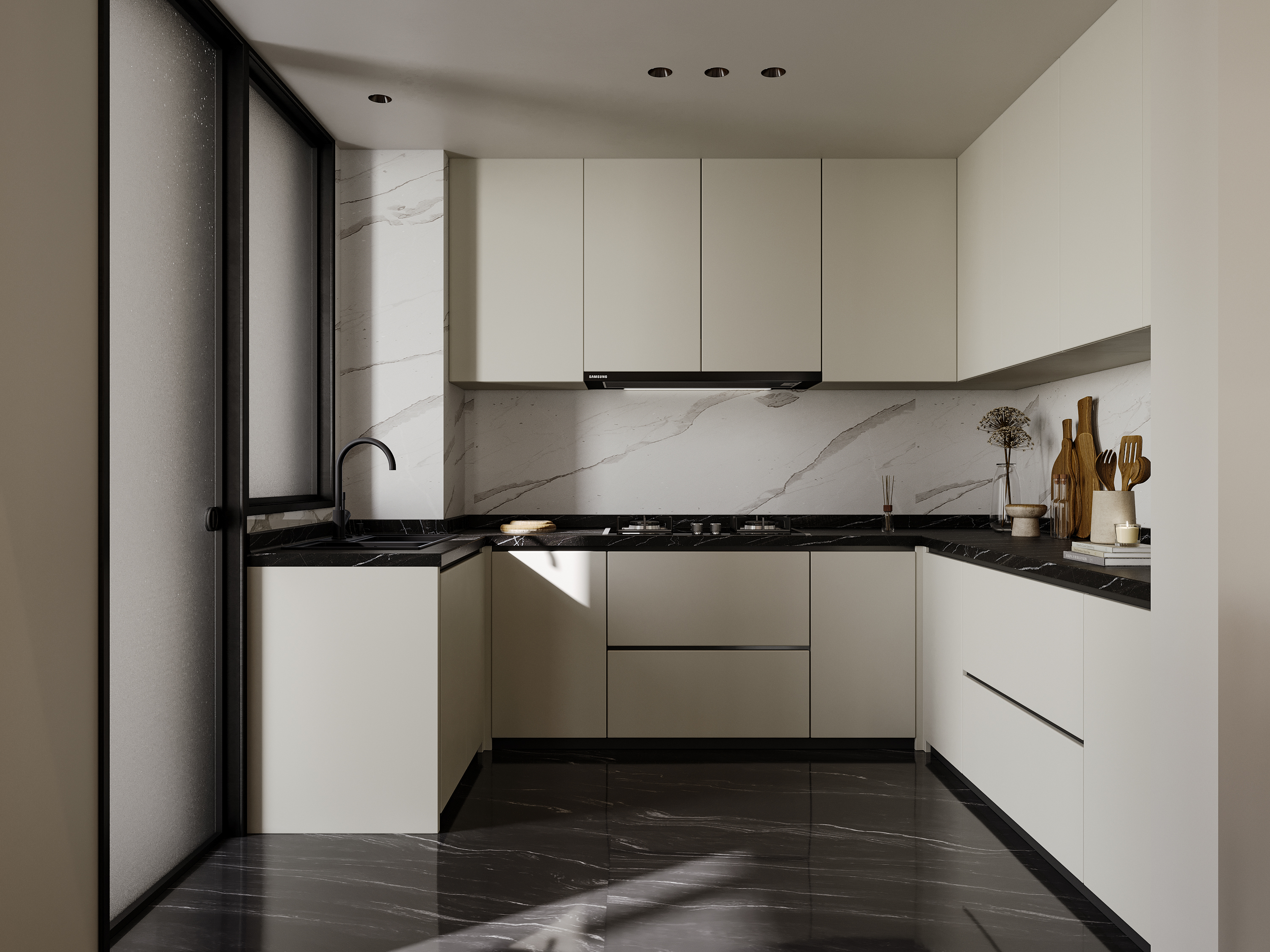 现代客餐厅效果图-10