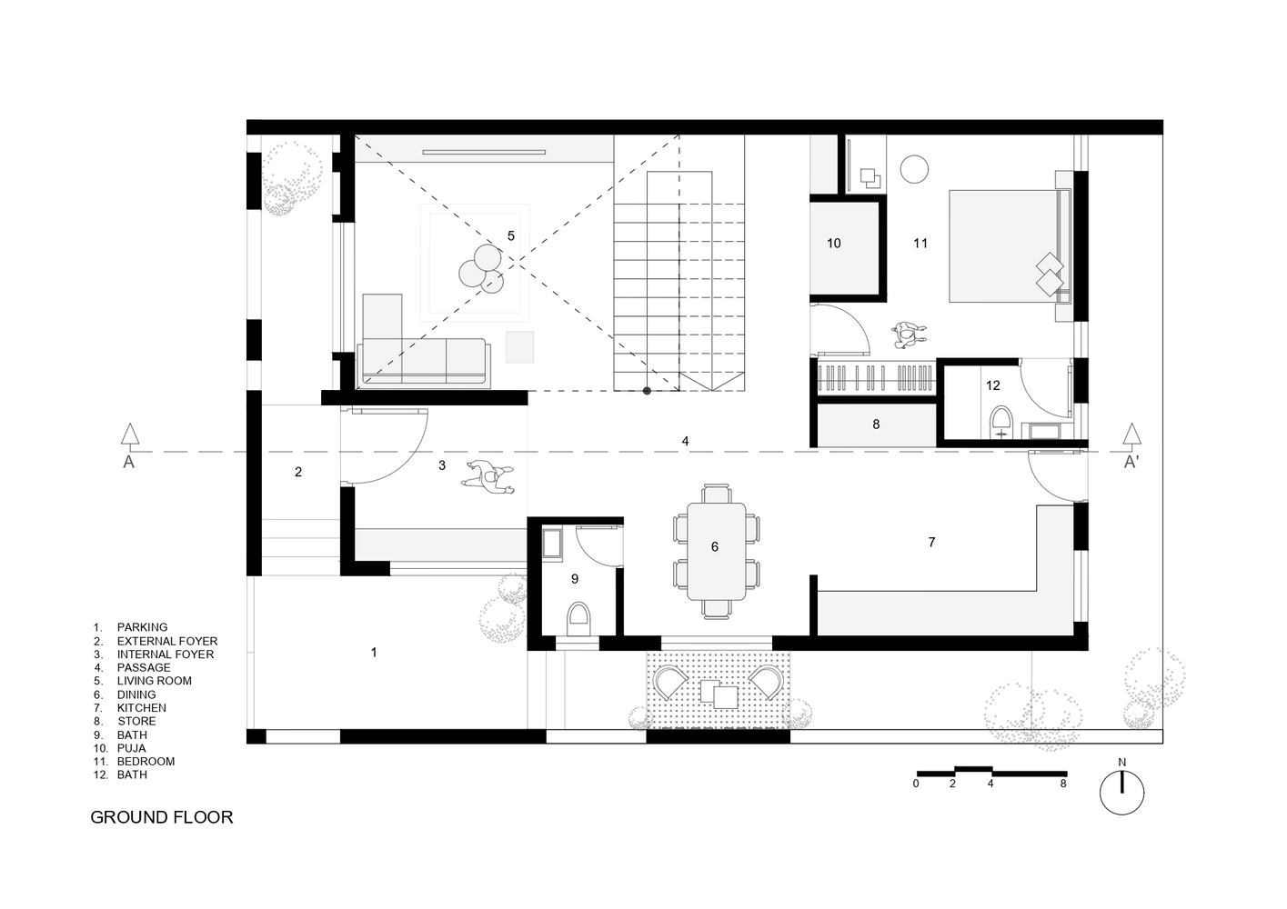 印度多彩马赛克之家丨Manoj Patel Design Studio-11