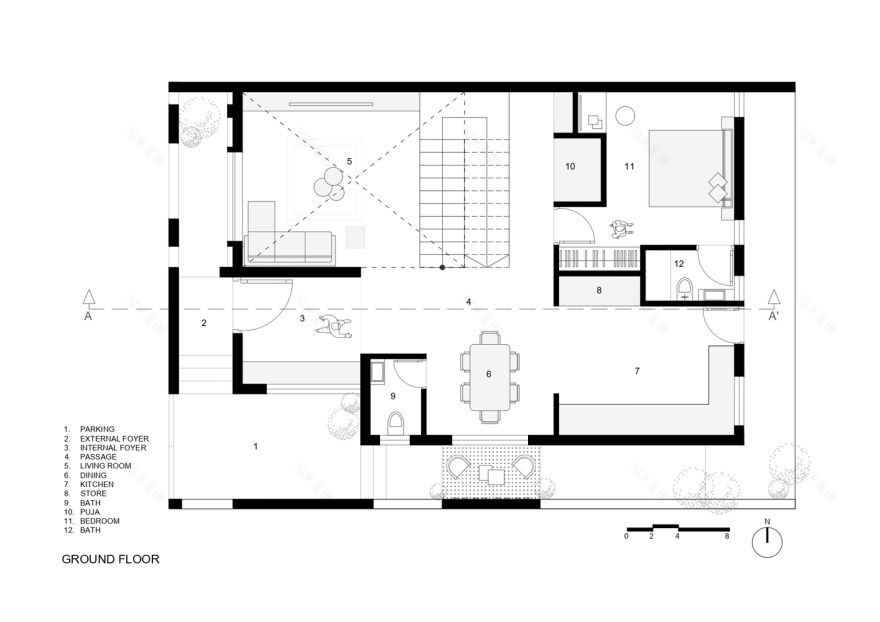 印度多彩马赛克之家丨Manoj Patel Design Studio-11