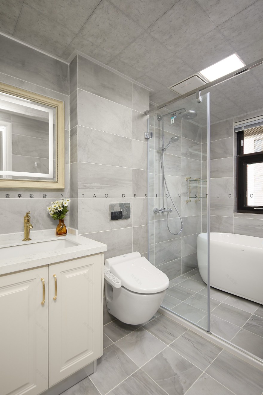 壹夲設計 |『秋实』五矿晏山居简约美式-70