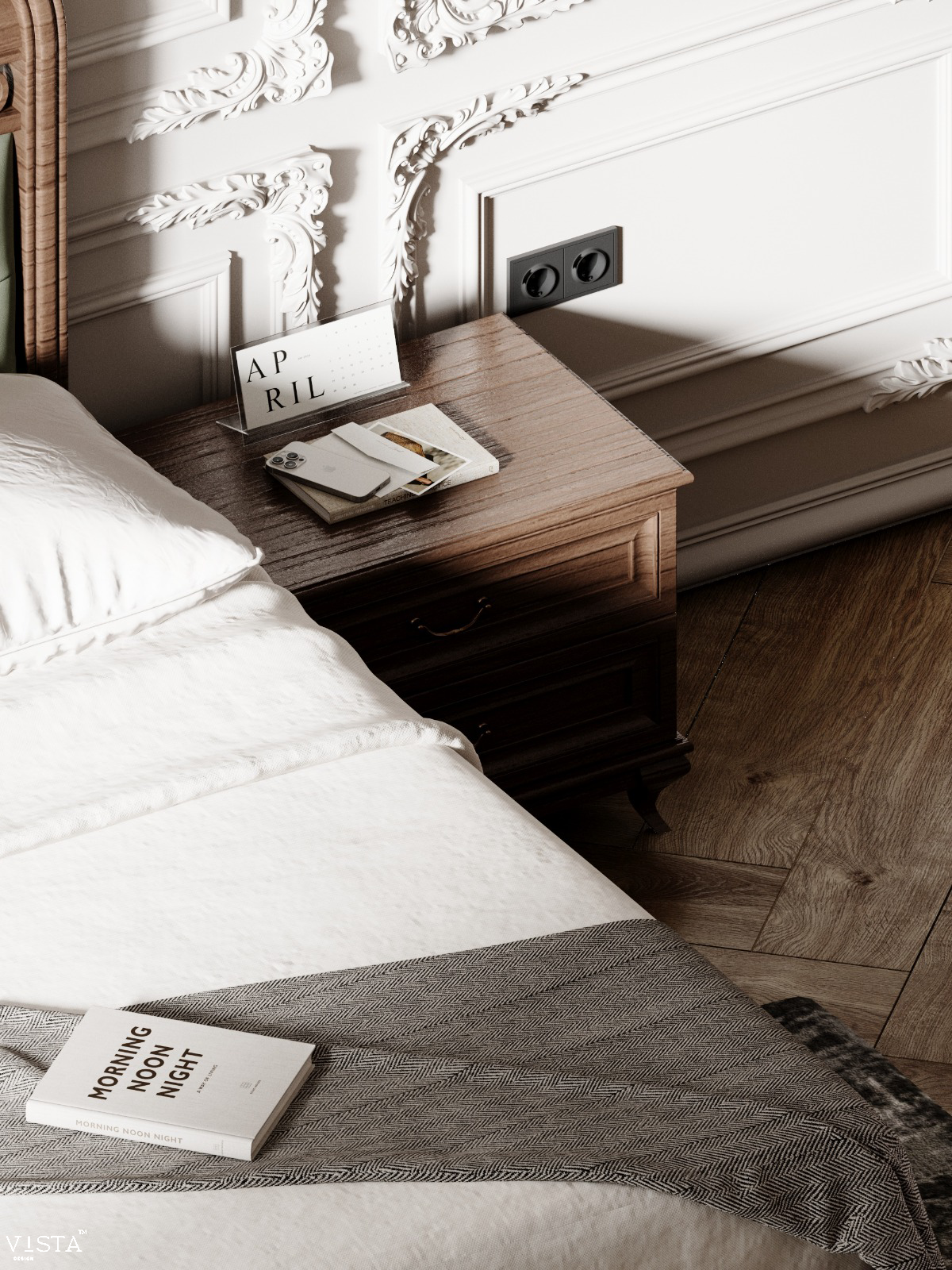 新古典主义卧室 · 沙特阿拉伯王国丨VISTA Design-13