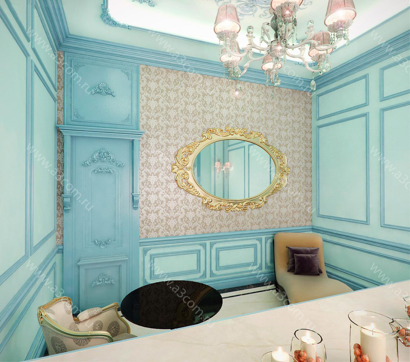 ЖК Итальянский Квартал美容沙龙设计项目丨俄罗斯莫斯科-8