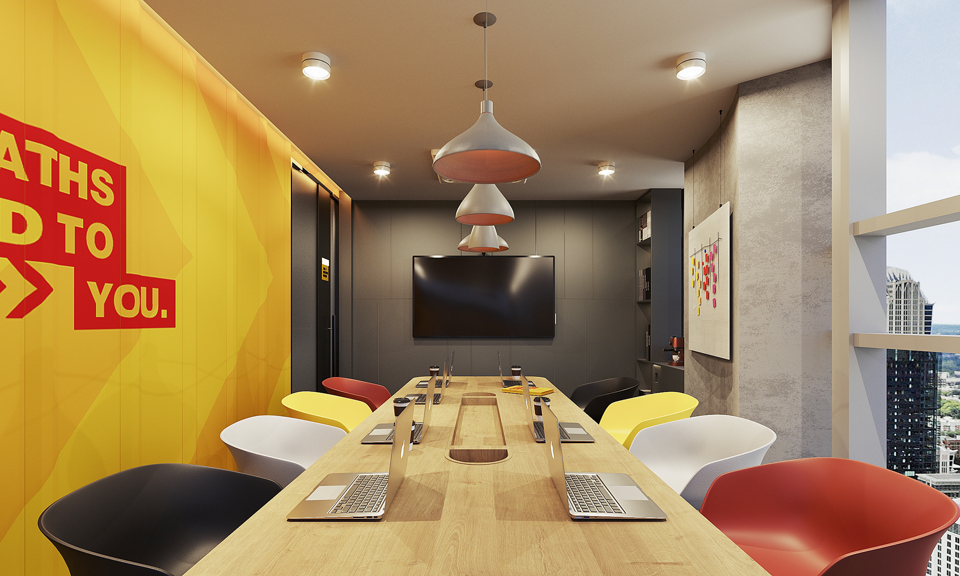 DHL Office at Mongolia | Office design-2
