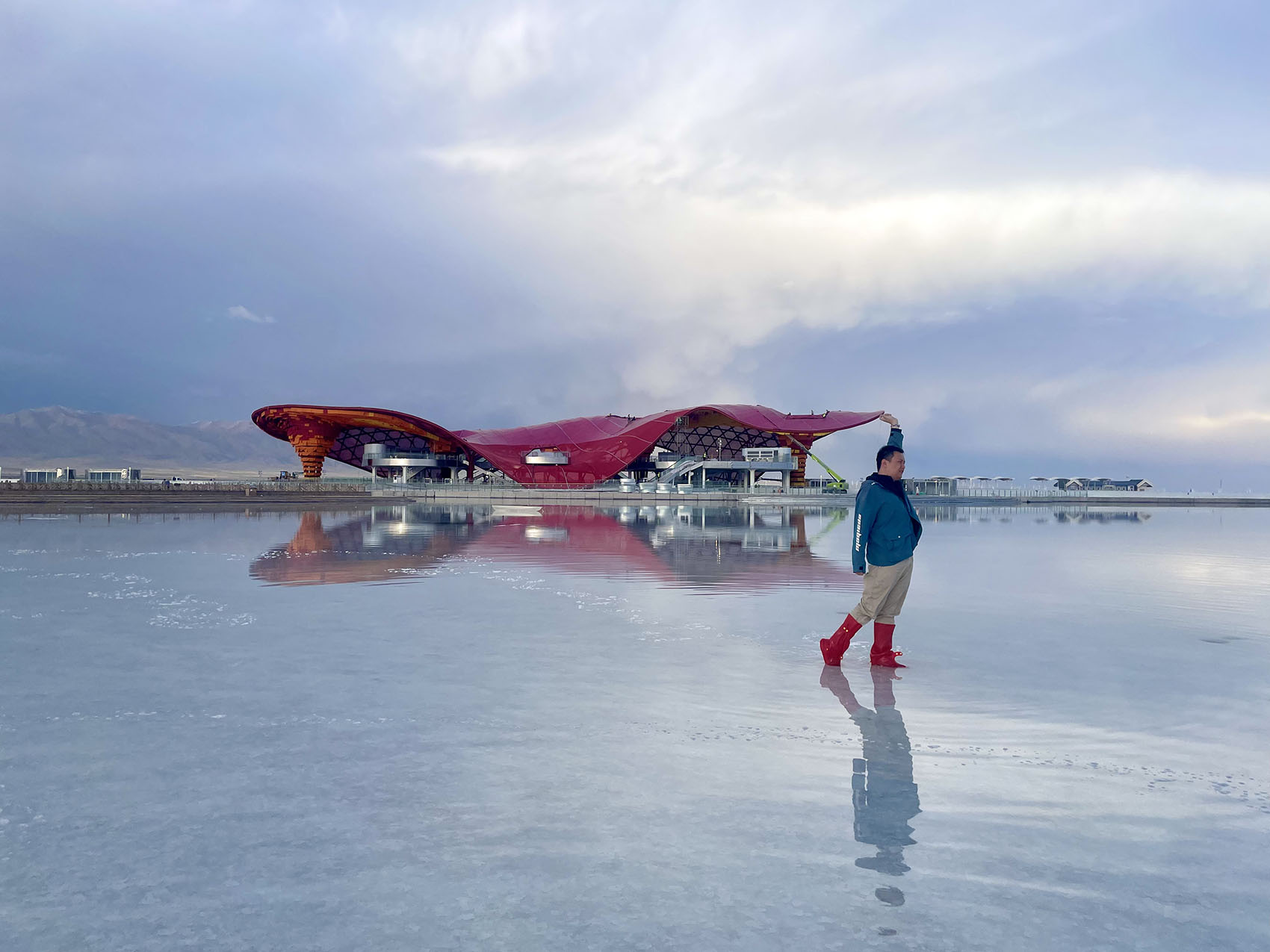 茶卡风·茶卡盐湖观光火车站丨中国海西丨清华大学建筑设计研究院素朴工作室等-167