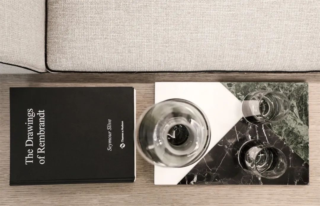 烟台万科翡翠长安样板间 | 抹茶色遇见黑灰色，简约至美-33