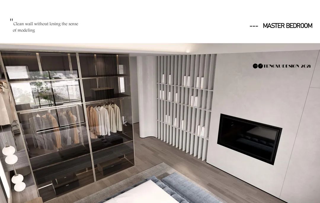 上海 460㎡现代简约别墅丨中国上海丨设计师腾旭-36