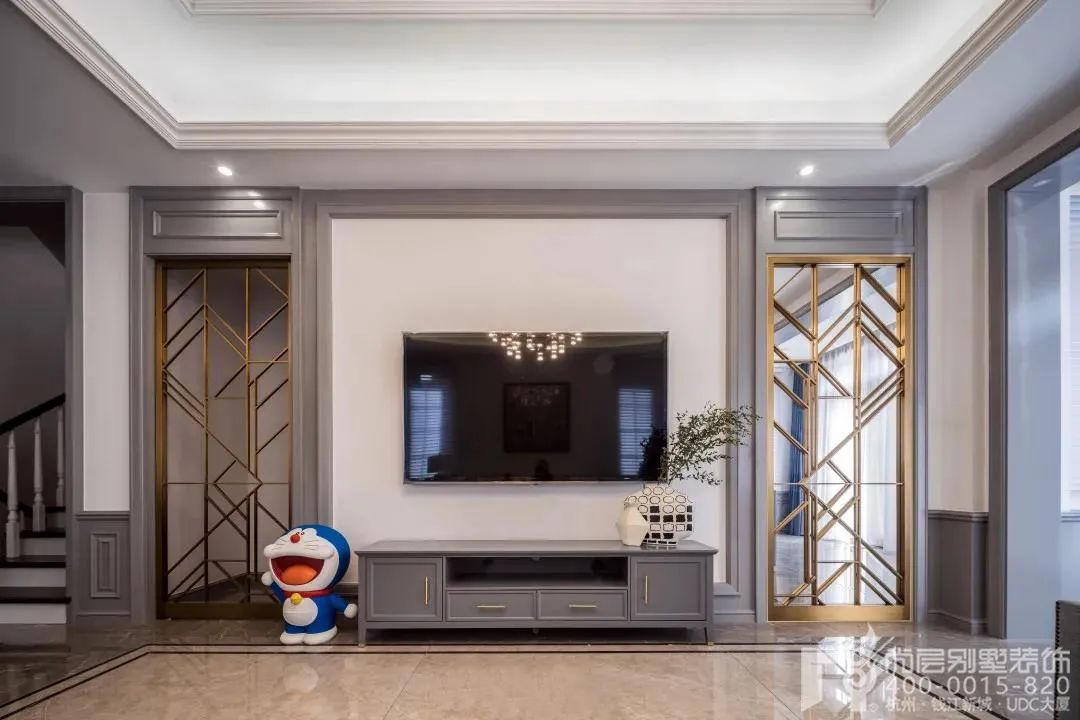 现代美式别墅设计丨尚层别墅装饰-24