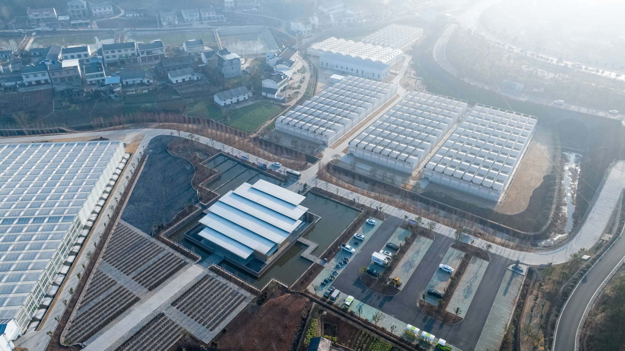 五福龙井农产品展览中心丨中国湖北丨Describing Architecture Studio-12