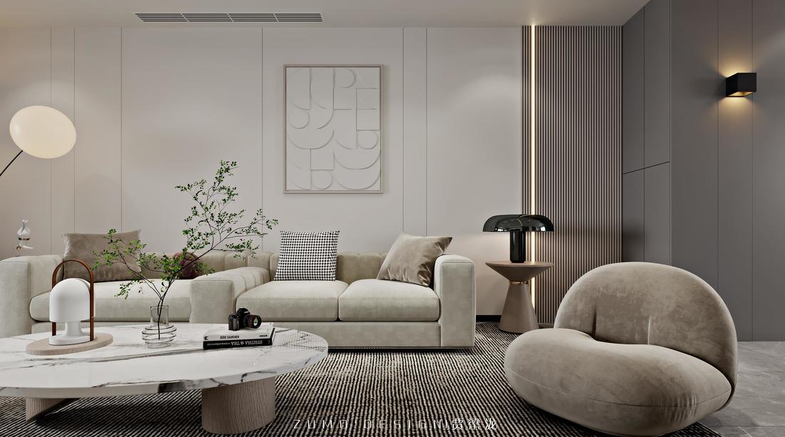 160㎡现代轻奢-5