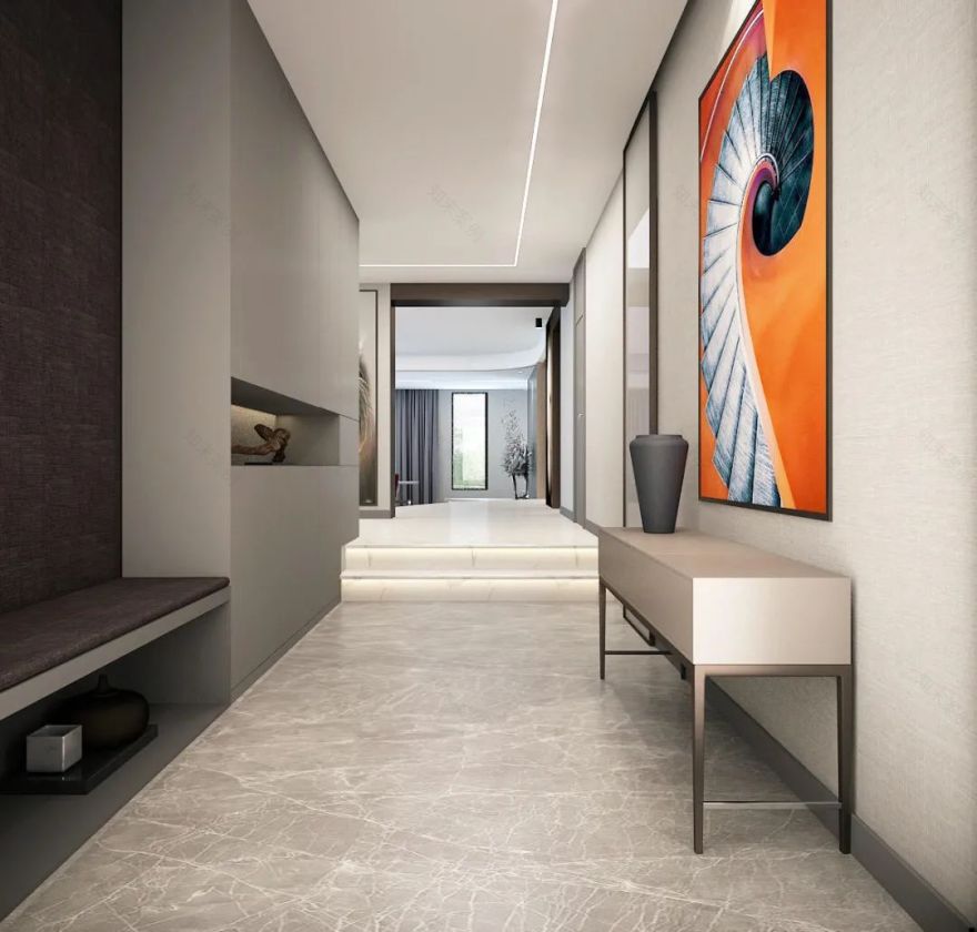 新新小镇简约别墅设计丨部亚维-33