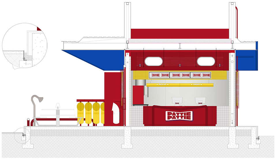 Pattie Pattie 餐厅丨科威特建筑工作室 WEFT-79