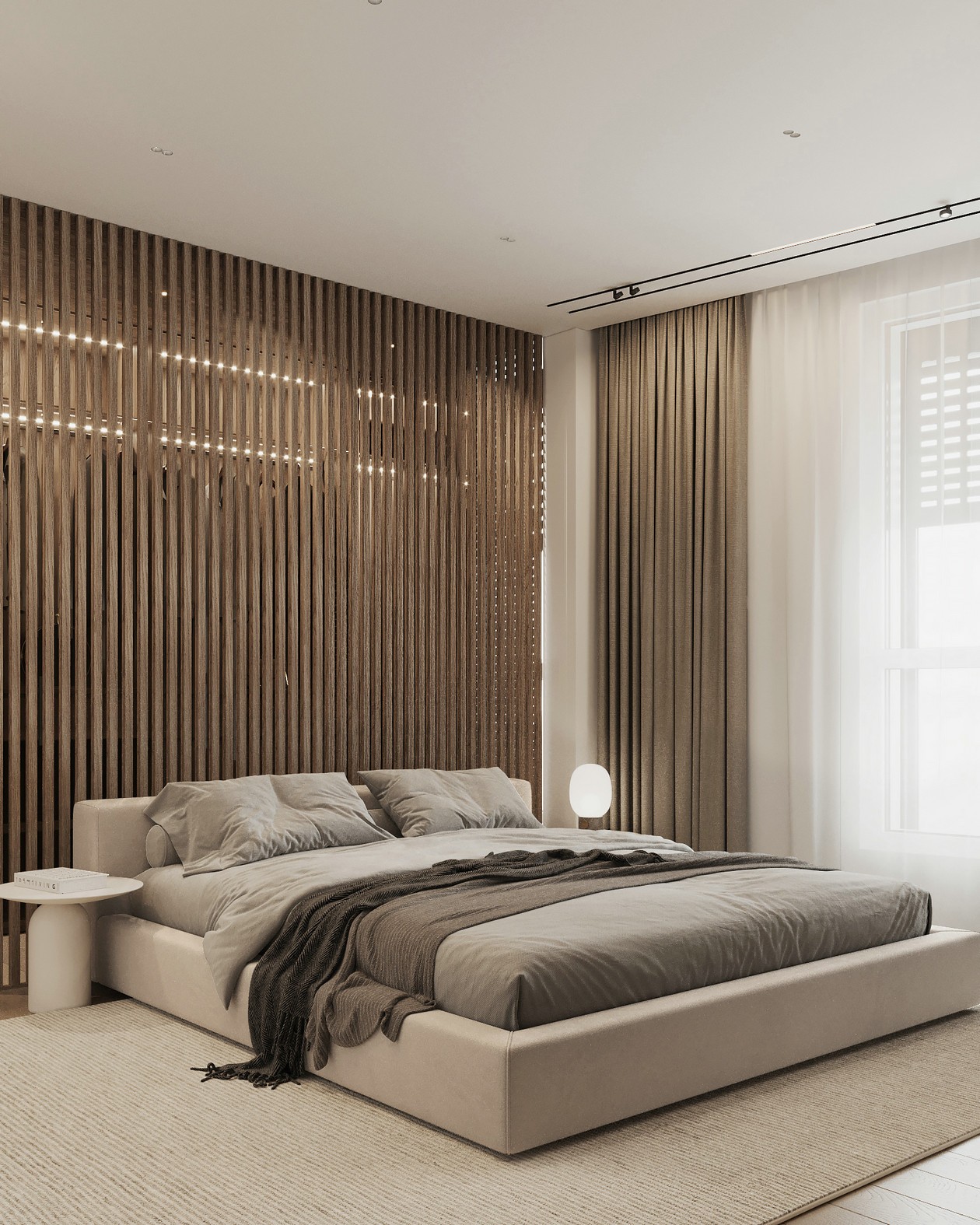 100㎡简约风住宅设计-14