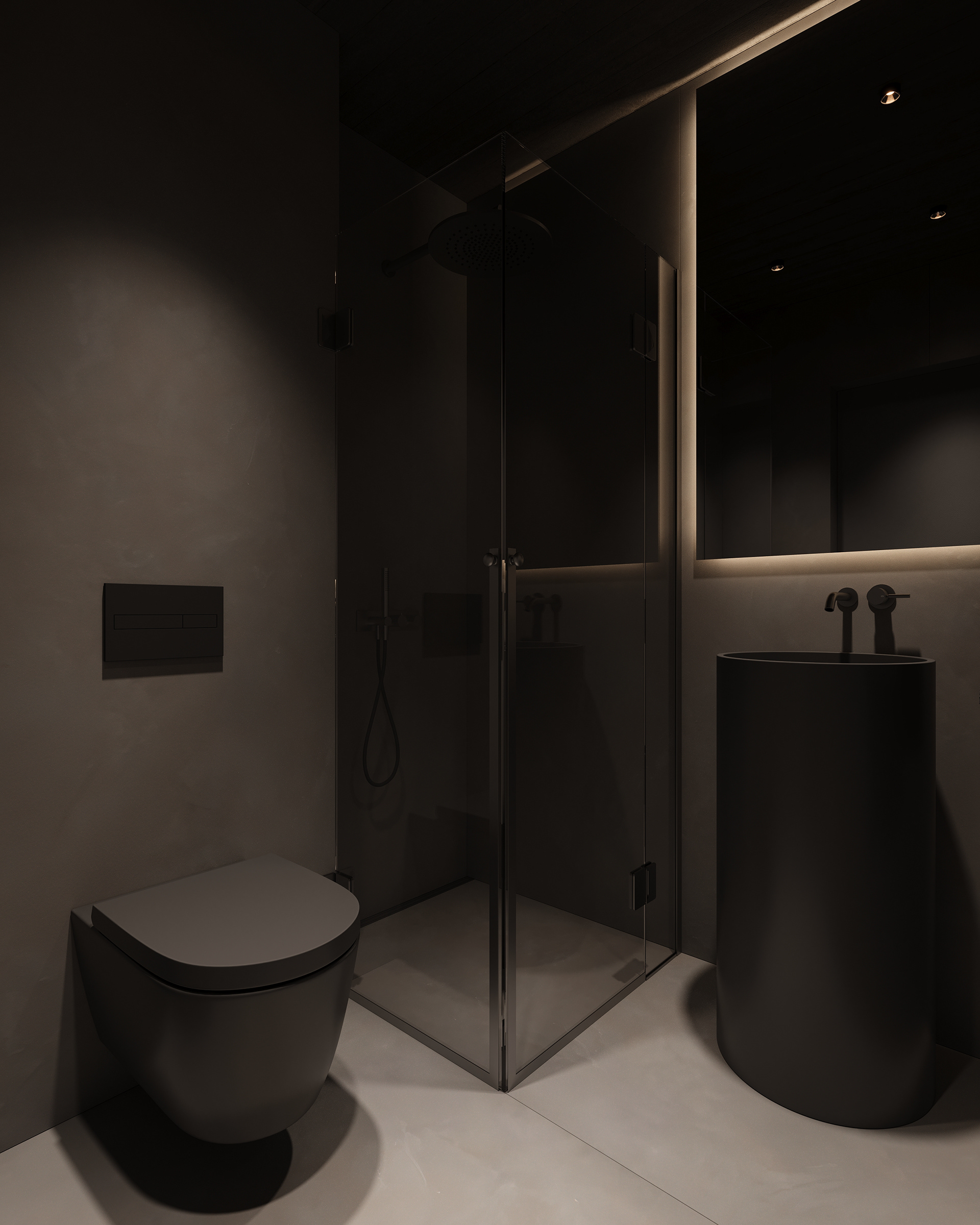 Dark Tones 公寓设计丨Mostdesigngroup-34