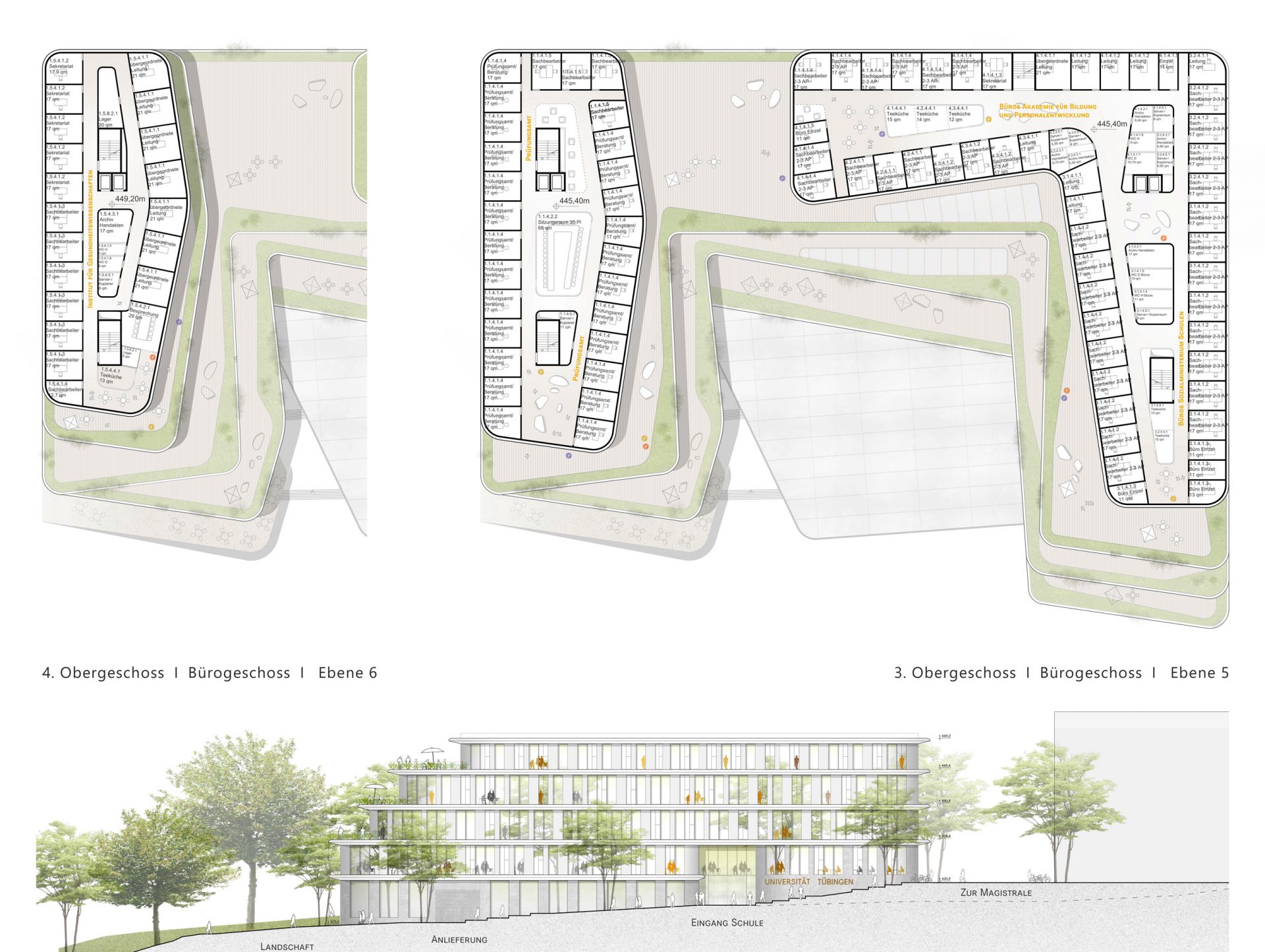 图宾根大学及大学医院教学与学习中心项目丨柏林HASCHER JEHLE Architektur-5