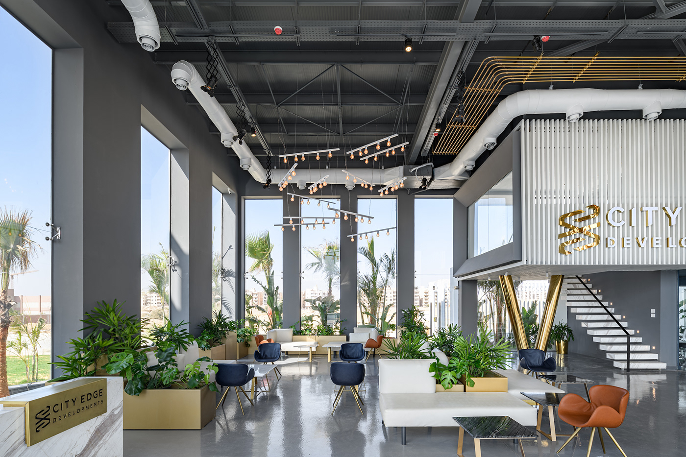 城市边缘销售办事处丨埃及开罗丨HAF | Hussam Aboul Fotouh-10