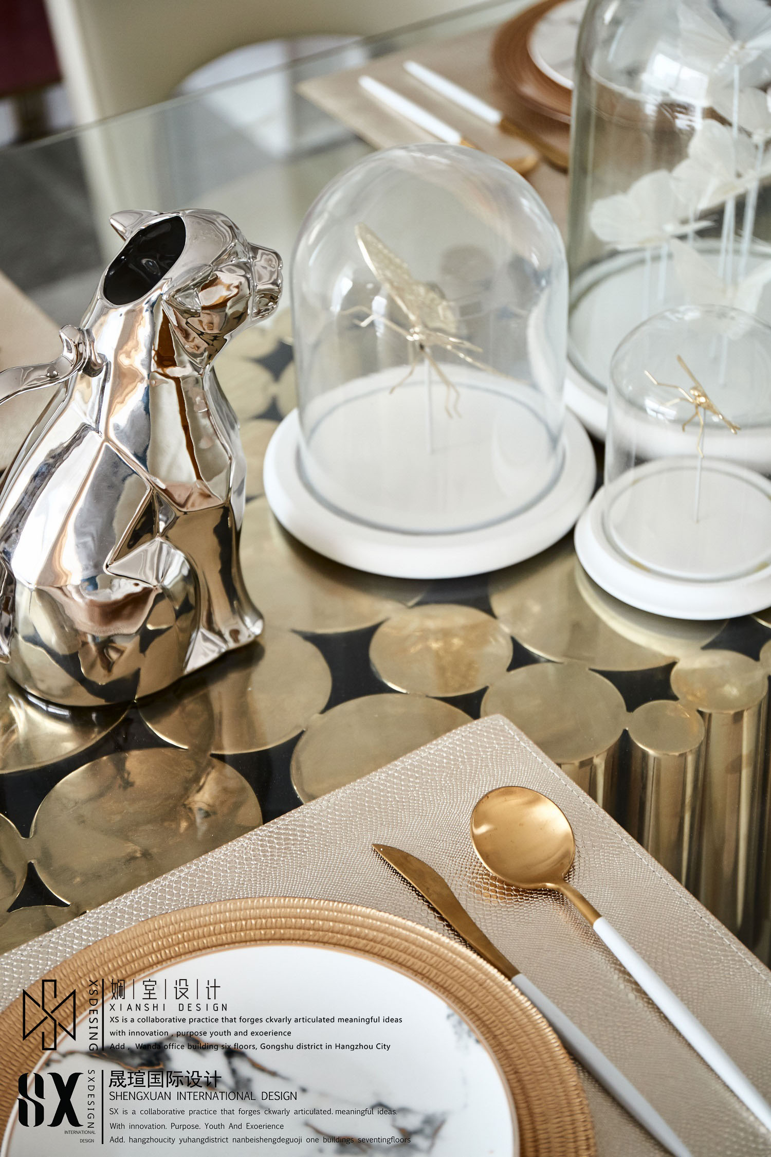 东方府邸轻奢时尚摩登家居设计-14