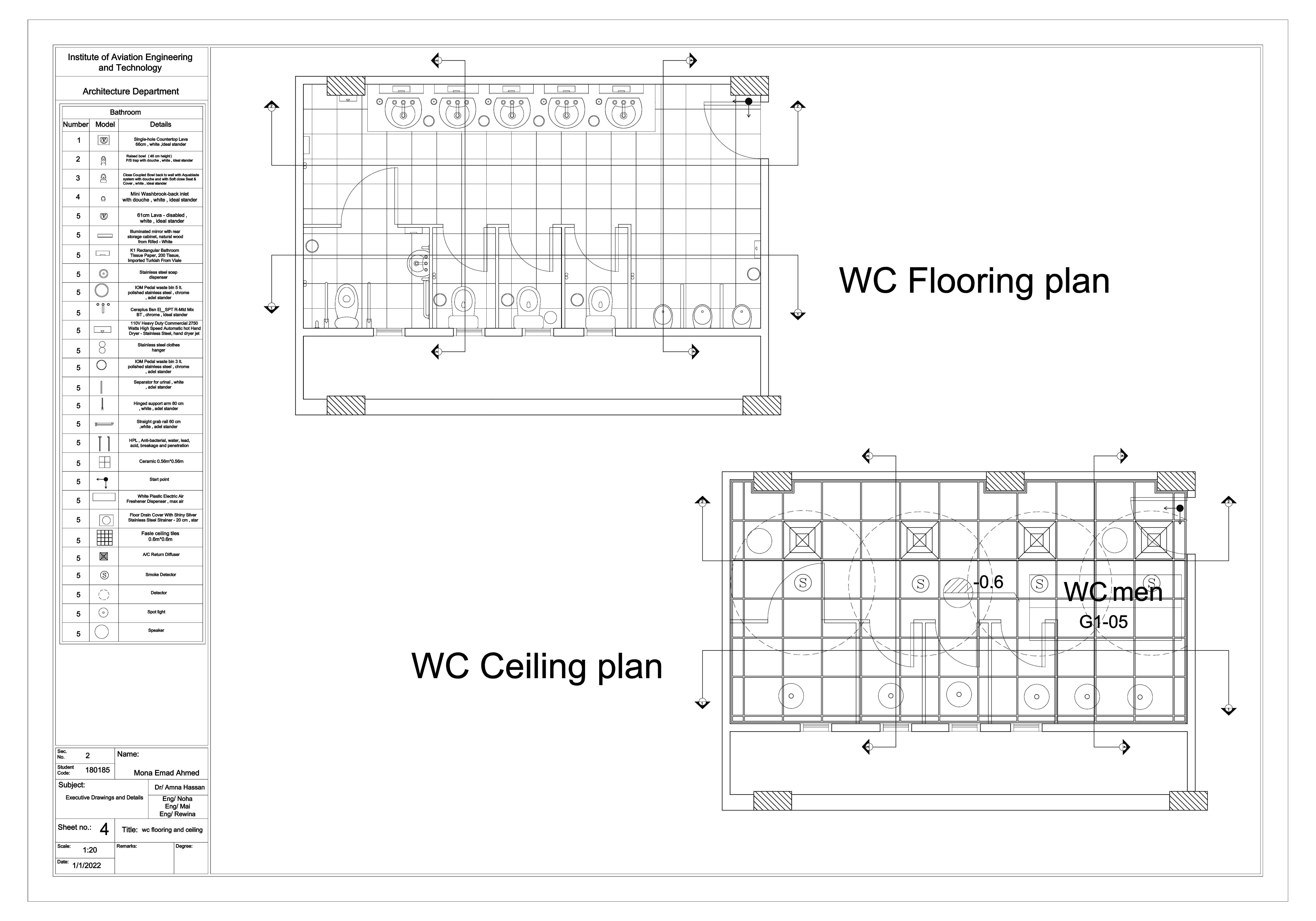 Theater Project " shop drawing "-5