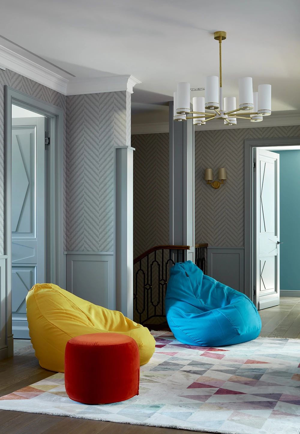 莫斯科370㎡双层公寓设计丨俄罗斯莫斯科丨Decorator N（Natella Mankaeva创立）-21