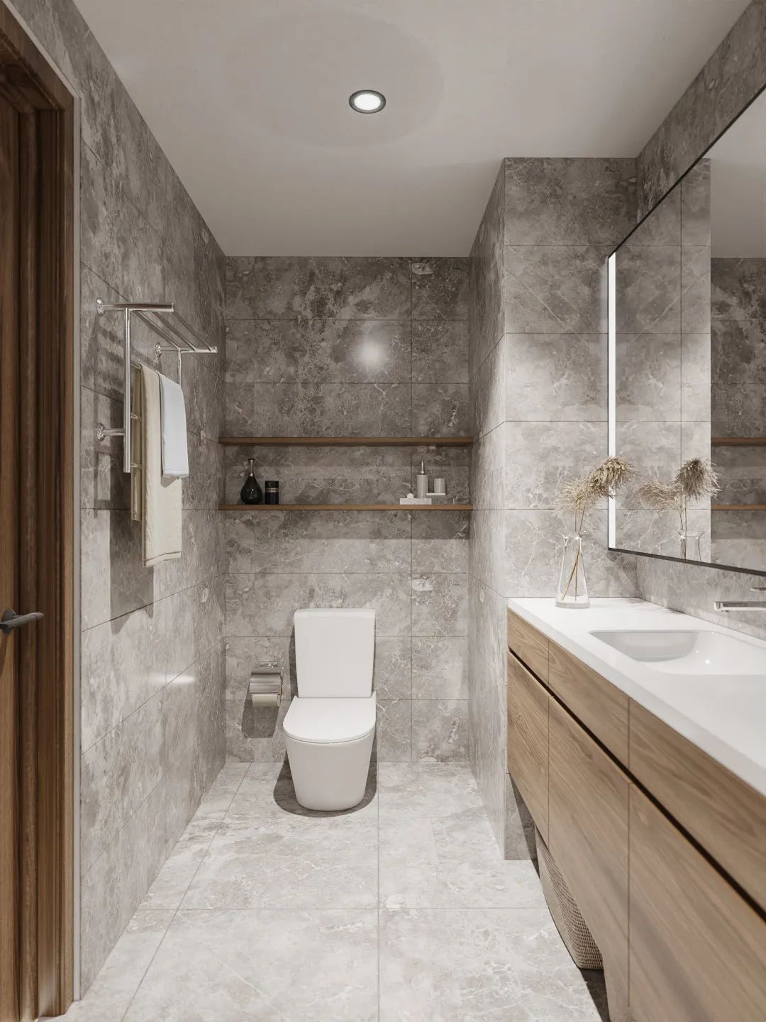 越南简约绿调两居室丨Elemental Design-15