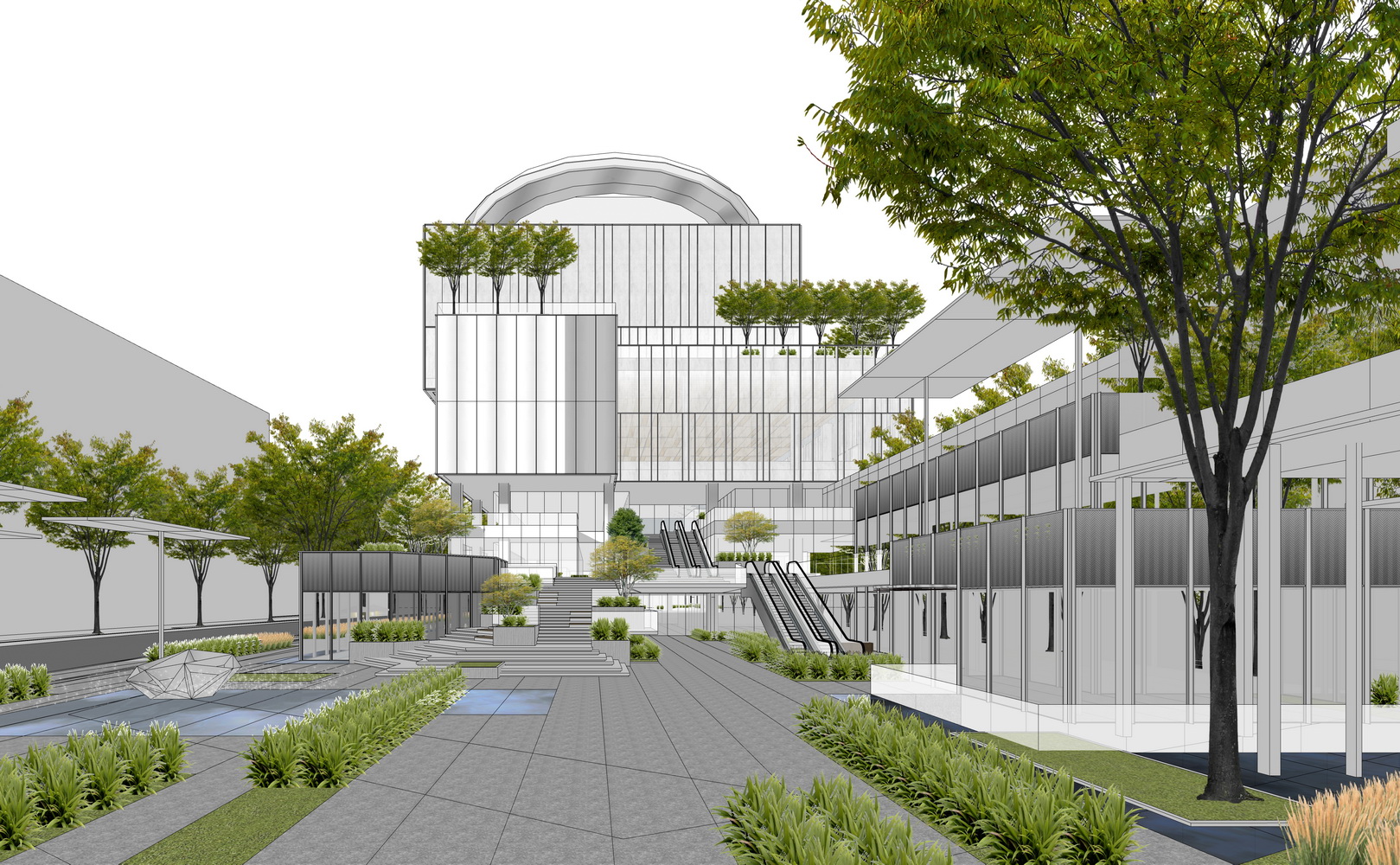 邻里中心SU模型-1