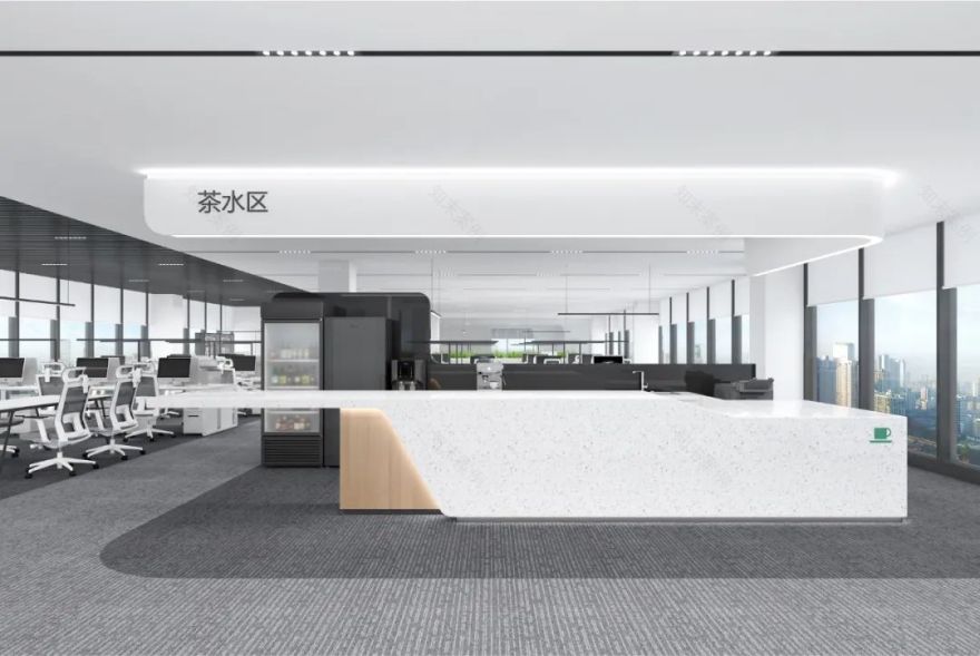 天元世纪设计案例||中石伟业办公园区装修设计-70