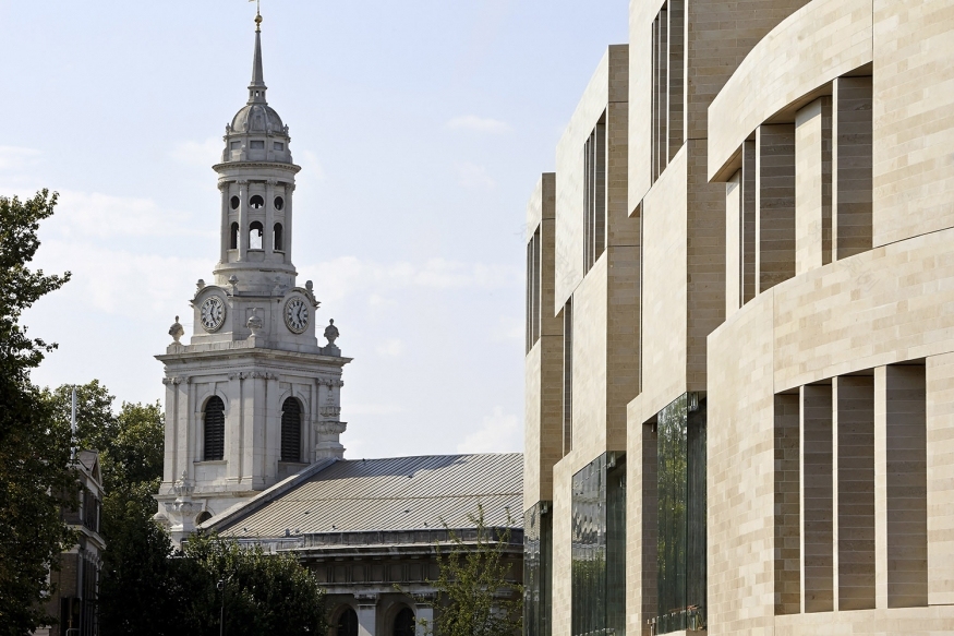 heneghan peng architects - University of Greenwich: Stockwell St. Building | London-4