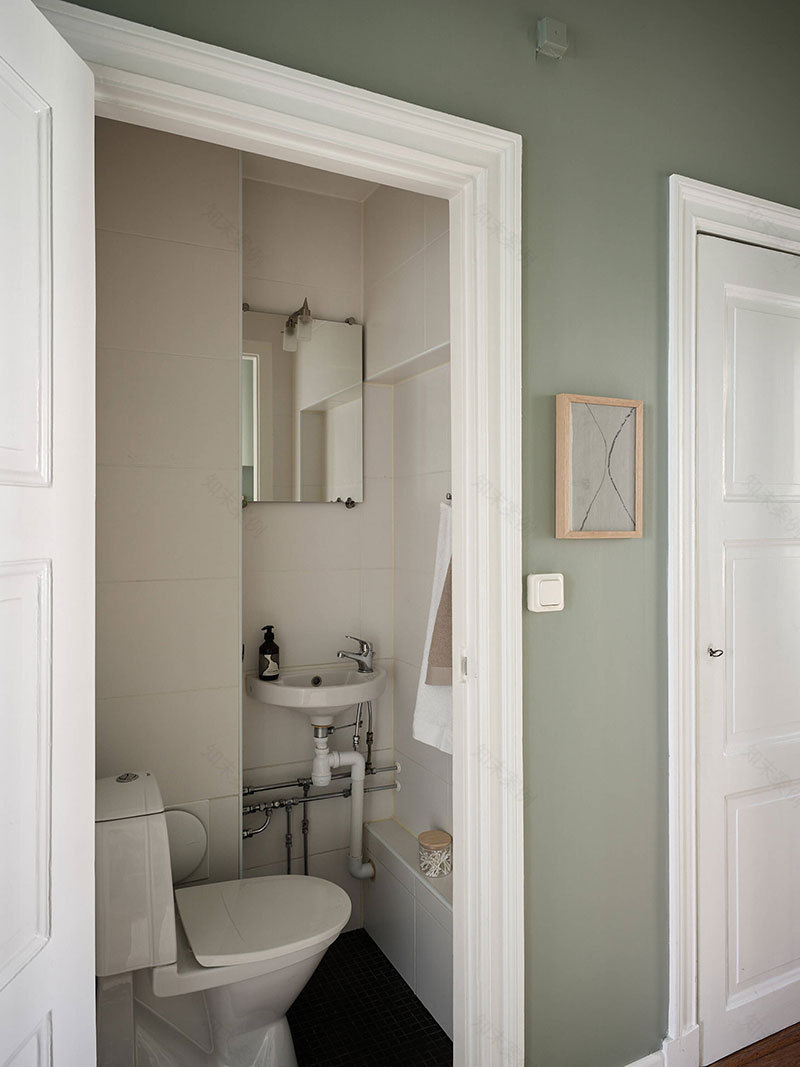 瑞典 46㎡小公寓的温馨设计-15