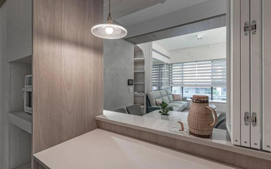 圆弧串构‧互动之家(台南绿邸杨宅)丨中国台南丨竹工凡木设计研究室-15