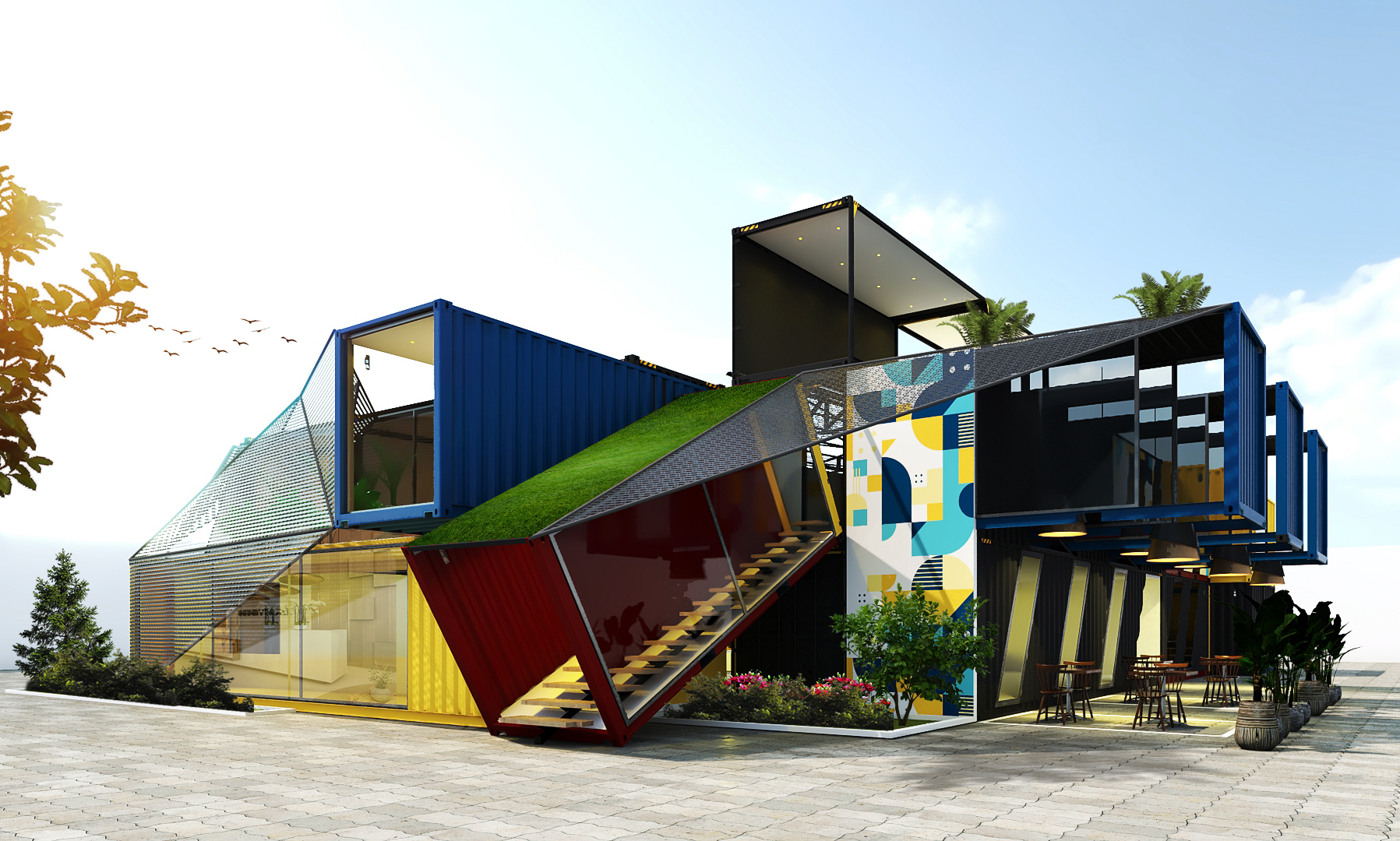 EXPERIENTIAL CONTAINER HOUSE-1