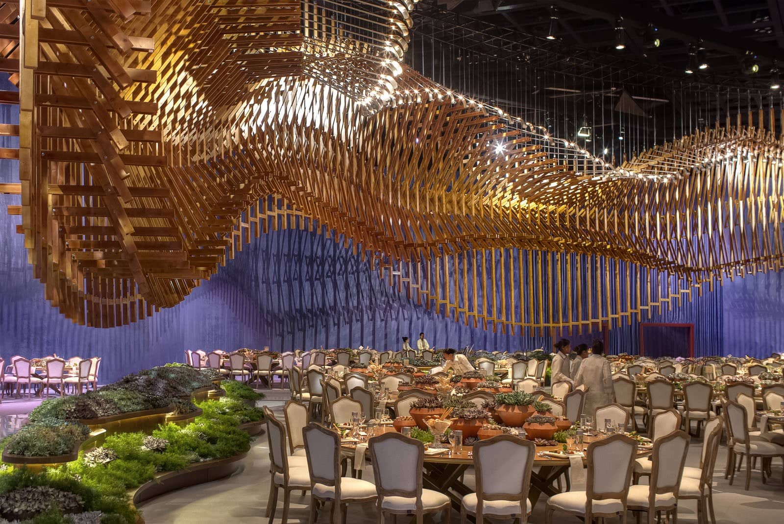 Shadows Ceiling Installation | Designlab Experience-5