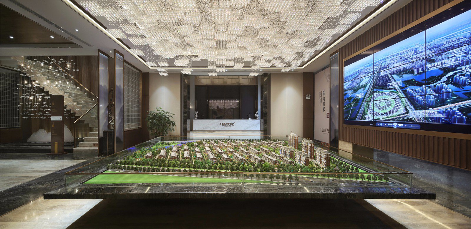 天津旭辉生态城陸號院售楼处  上海大研建筑设计-9