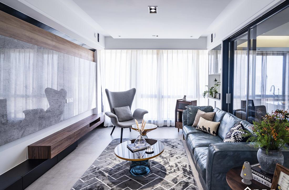 理居设计丨小户型全开放餐厨客书房,空间利用最大化-35