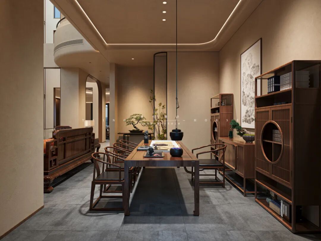 长安龙胤700㎡独栋现代新中式丨刘媛设计团队-48
