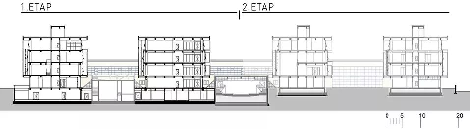 科技园区中的混凝土玻璃建筑-44