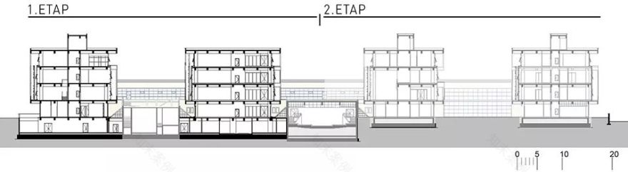 科技园区中的混凝土玻璃建筑-44