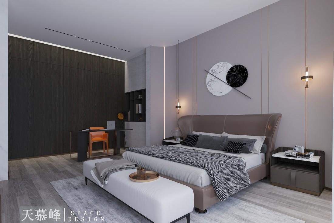 简约奢华家居,金属元素与大理石的完美结合-26