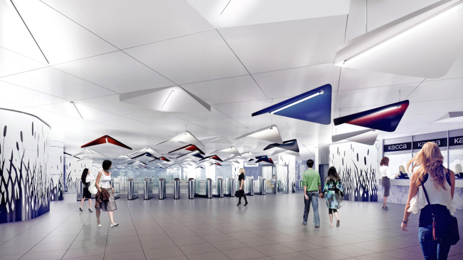 莫斯科地铁“Терехово”站设计项目丨俄罗斯莫斯科丨Сергей Эстрин建筑工作室-30