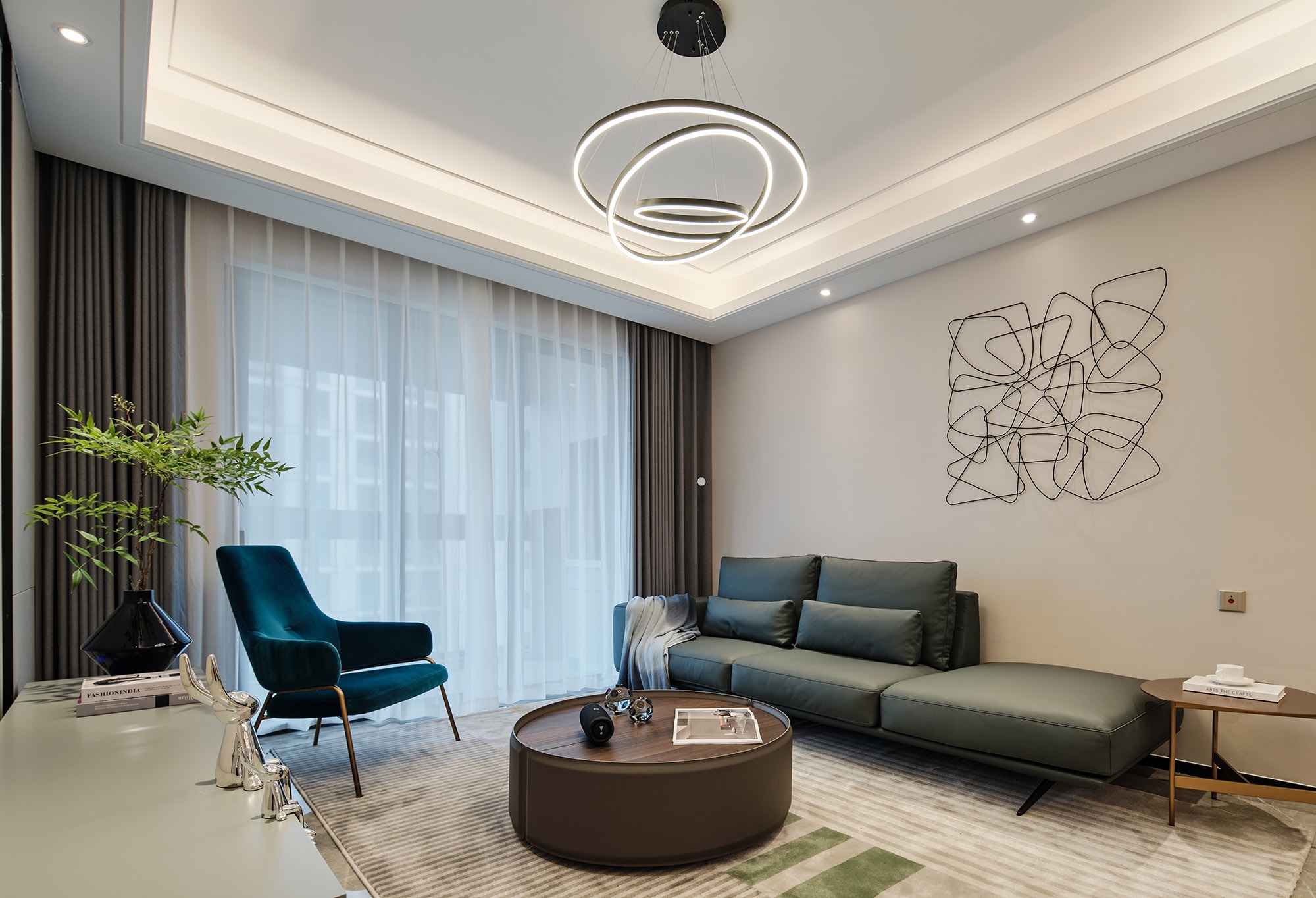 卓色软装 · 无限遐想,塑造简奢诗境-6