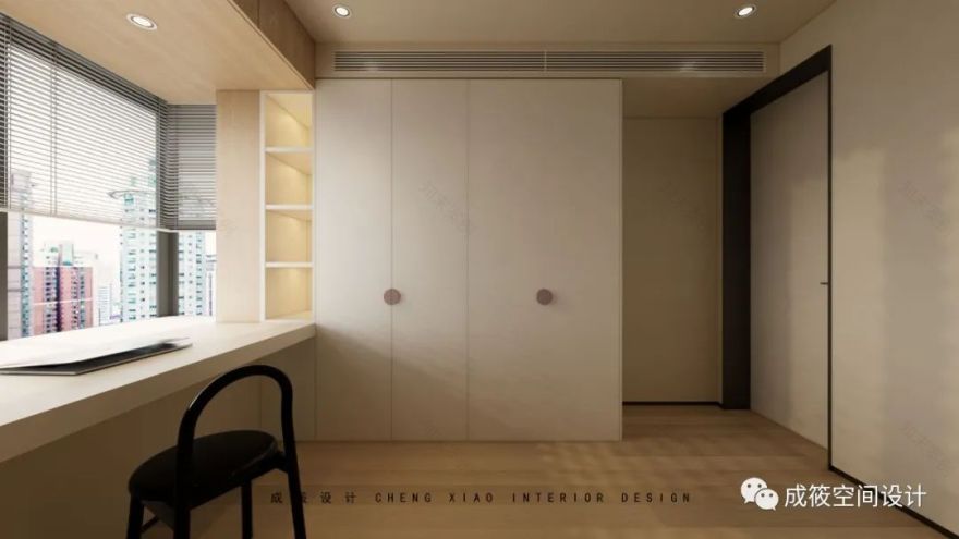 灰肌素雅 · 温暖简约的现代家居设计丨中国上海丨成筱设计-31