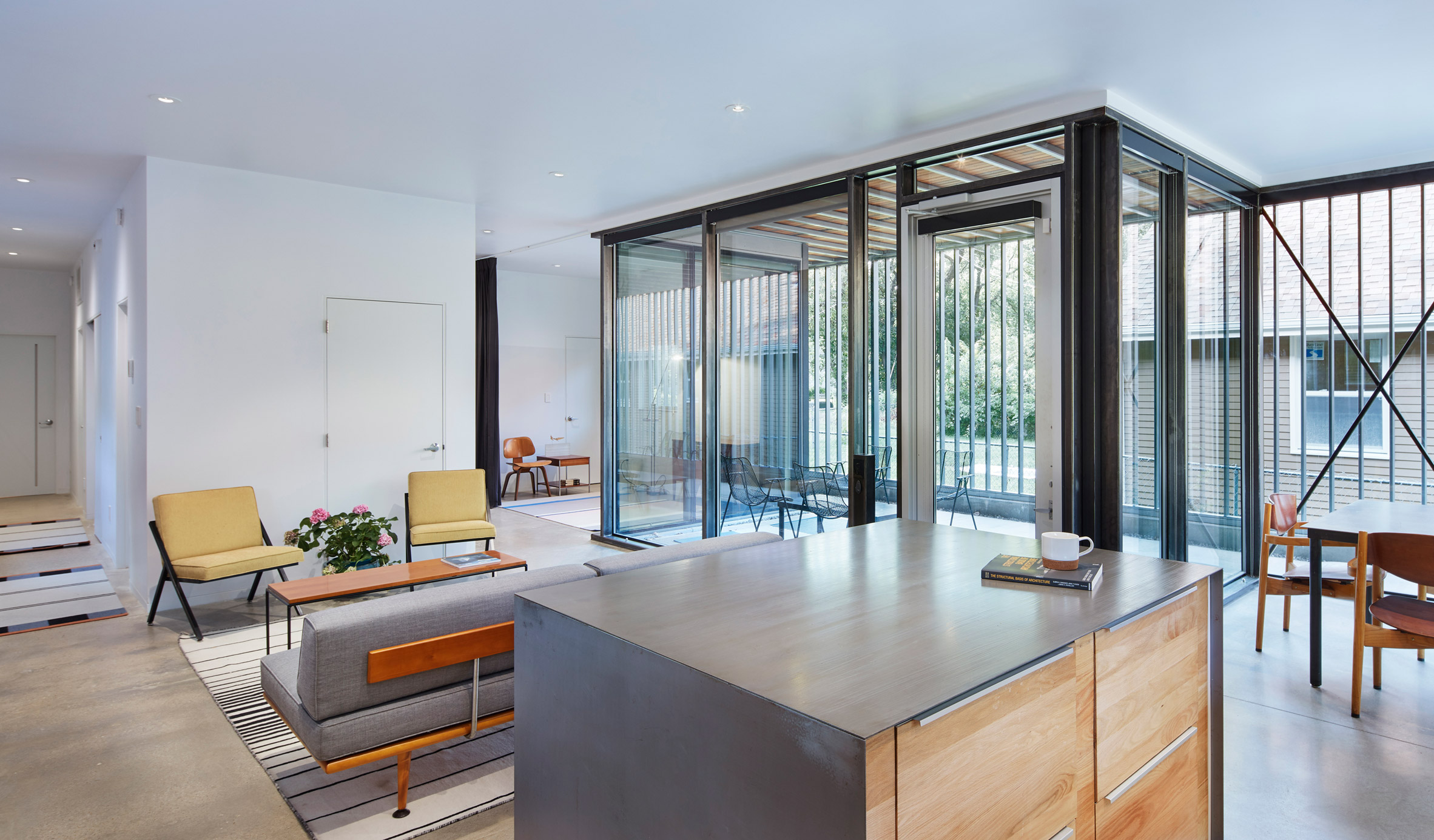 Studio 804 uses salvaged materials for sustainable home in Kansas-13