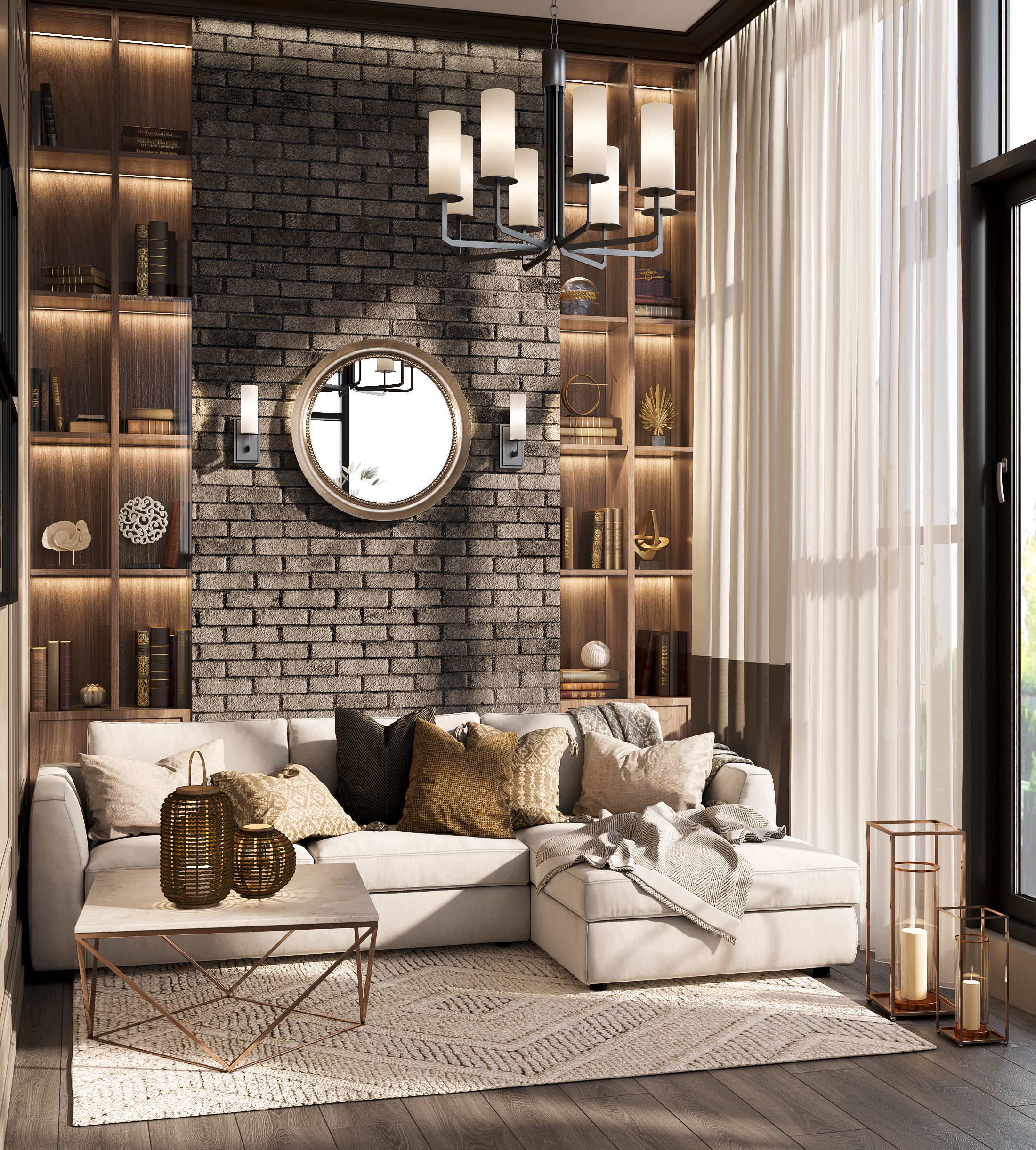 三层联排别墅设计-4