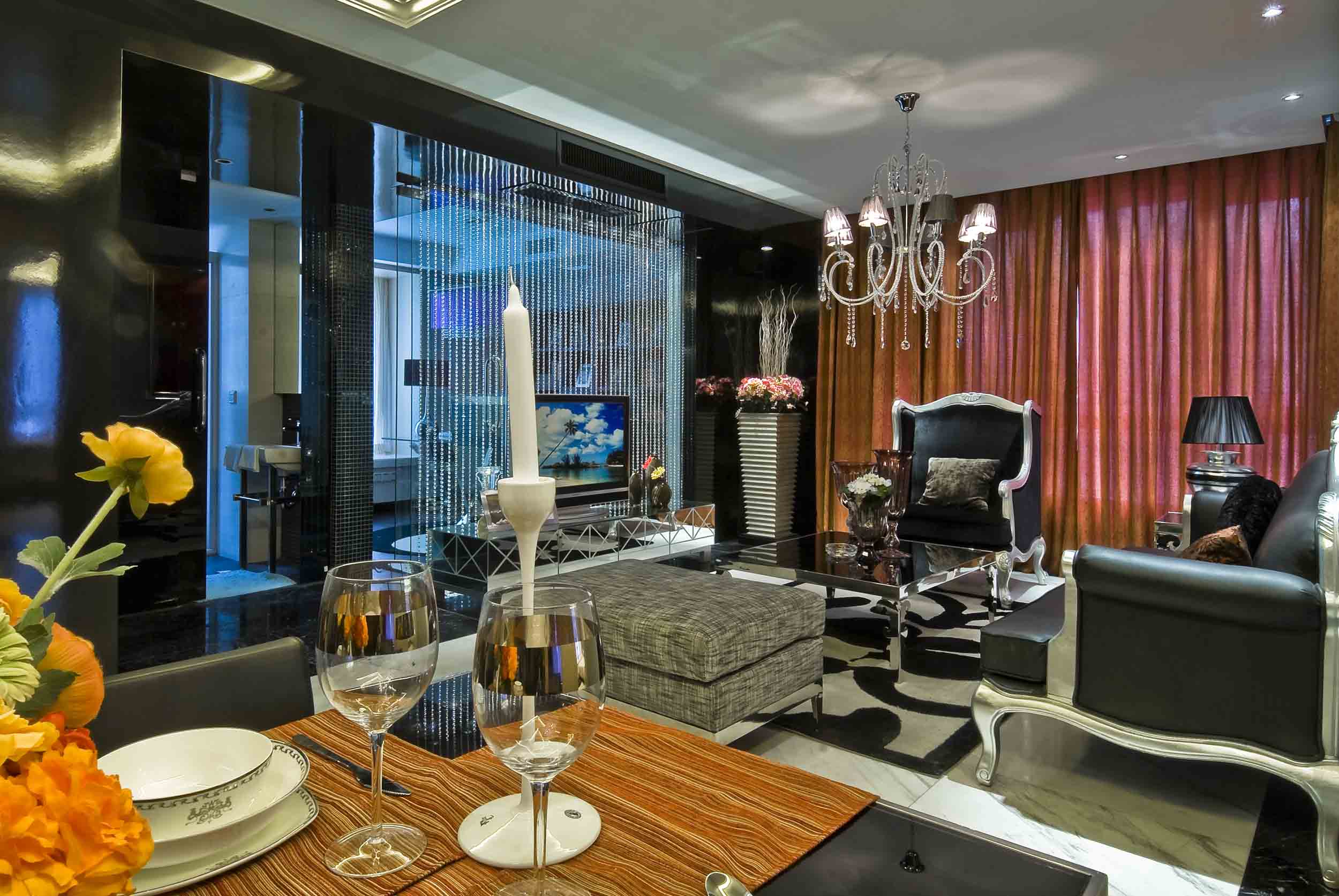 后现代 南京新街口凯润金城样板房-8