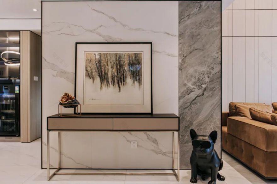 现代极简家居设计丨中国包头丨众诚装饰-25