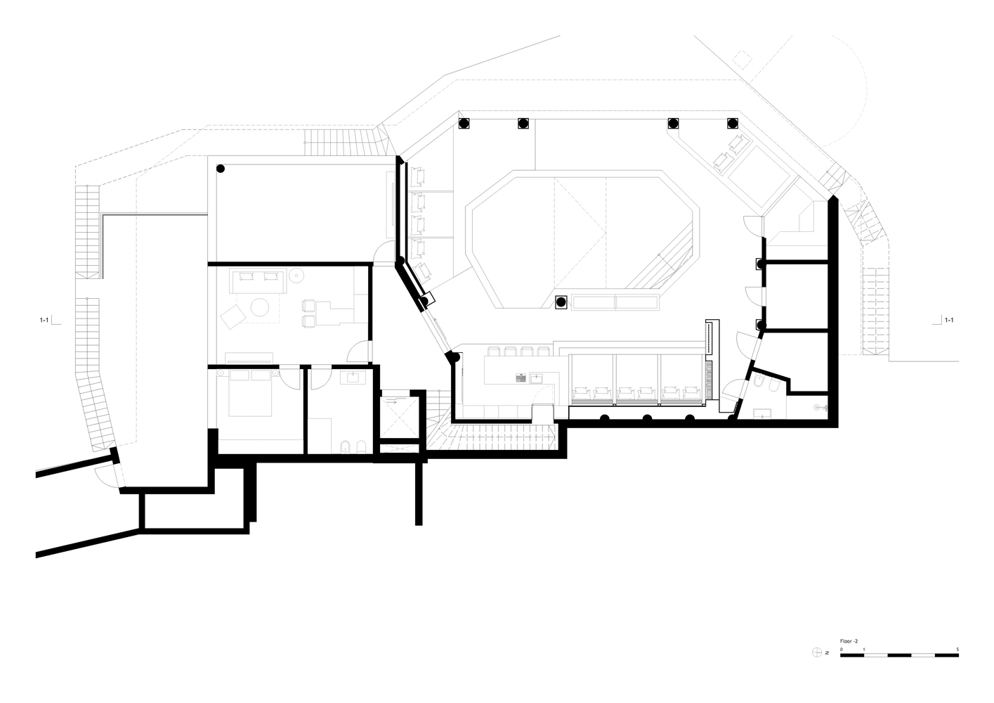 奥地利阿尔卑斯山脉 Chalet D 度假别墅丨monovolume architecture + design-36