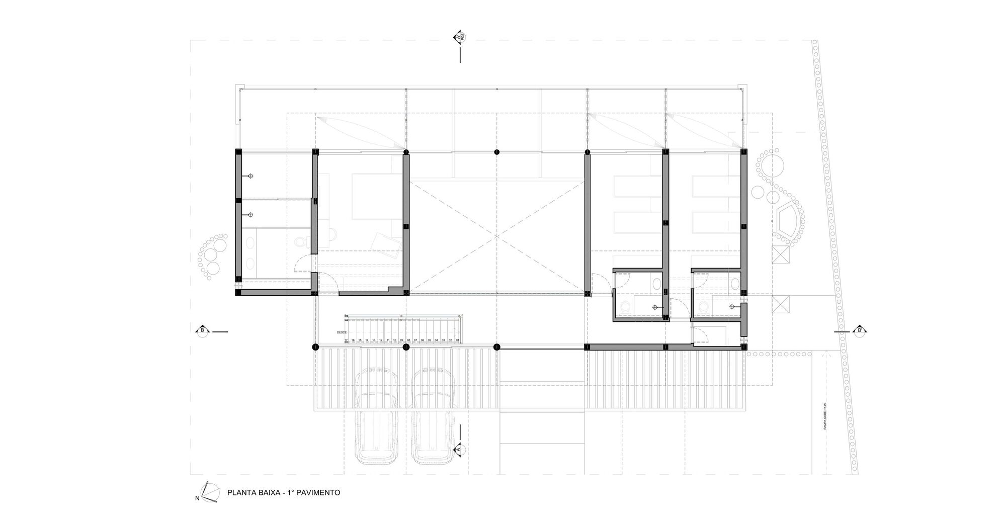 BeiraMar Residence 海滩住宅丨巴西丨Porto Neves Arquitetura-31