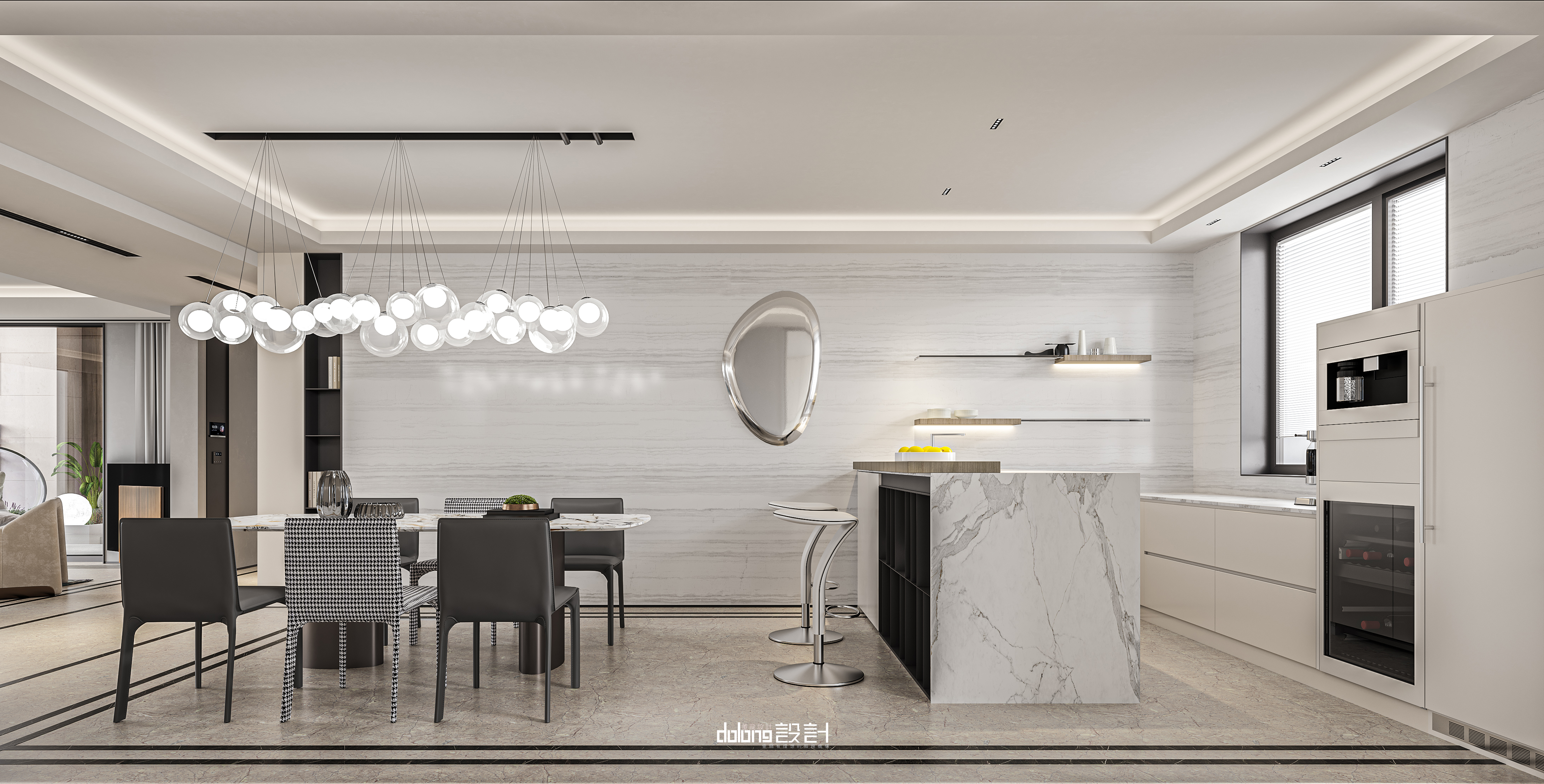 海玥万物 330㎡·温润时光的极简之家丨中国南京丨DoLong 董龍设计-17