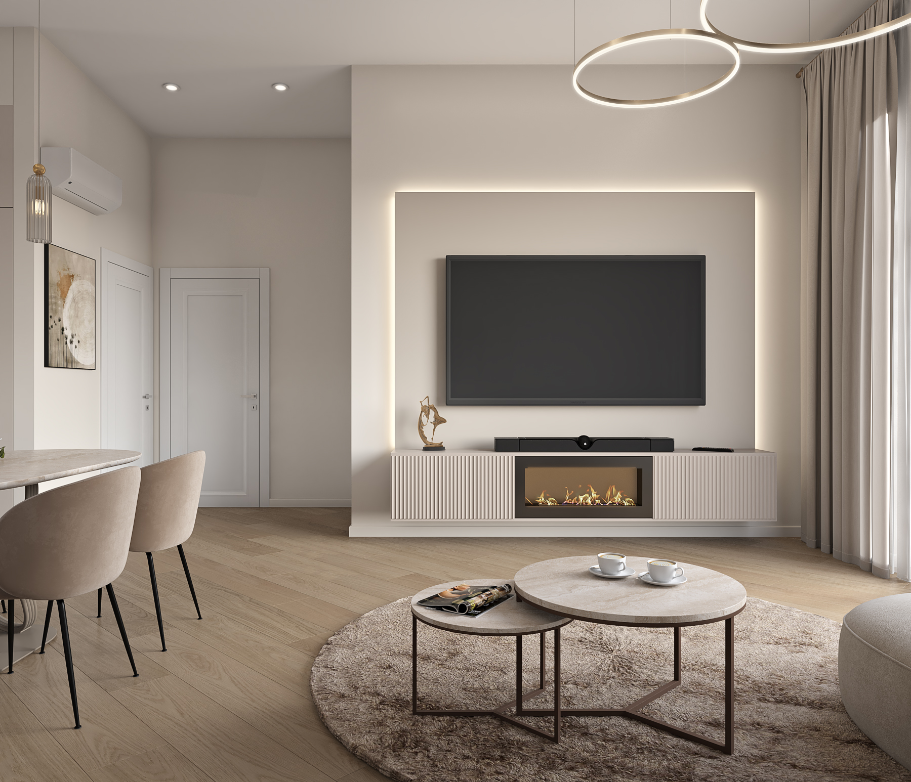 Гостиная-кухня-2