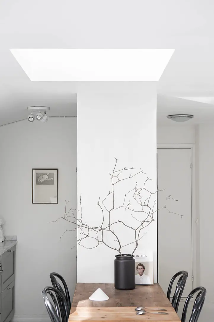 旧建筑中的现代舒适——40 平米复古公寓设计-2