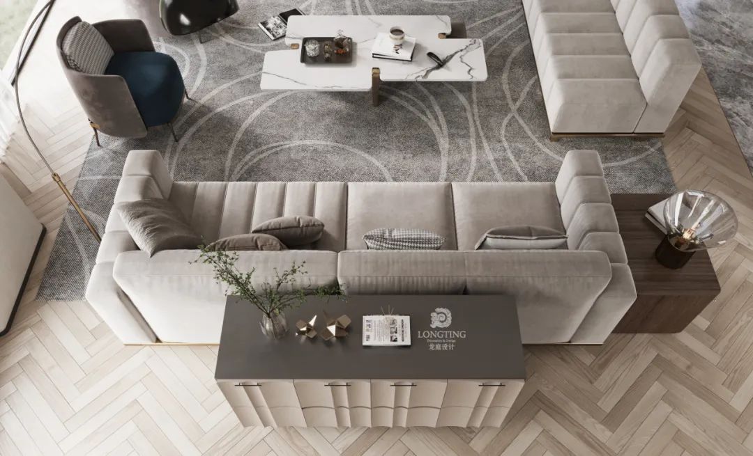 碧桂园·滨湖城现代简约风家居空间丨李海涛,詹金英-29