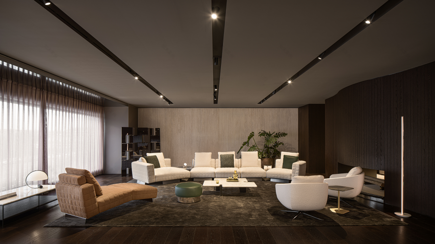 950㎡ Minotti郑州店丨中国郑州丨OUTIN正反设计-49